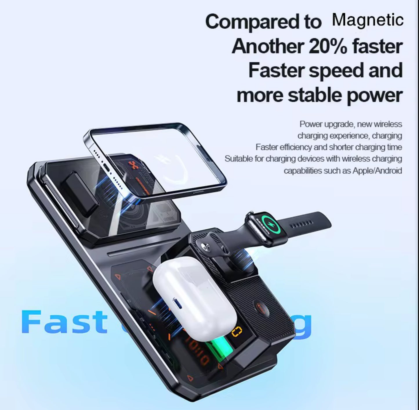 6-in-1 Multifunction Wireless Charger