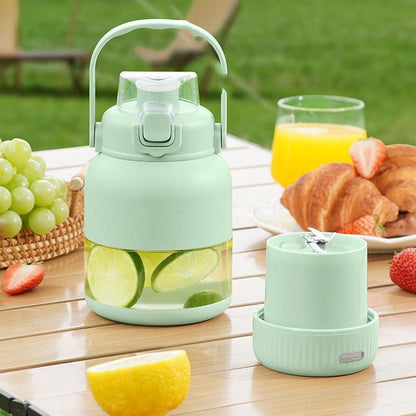 Gemet Electric Juicer, Geoet Electric Juicer, Probably Electrics Juicers, Green Outdoorfun Gemet Bpa-Free Electric Citrus Juicer 17 Oz, Straw, Two Lids, Portable Blender (1Pc)
